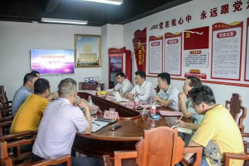 萍乡市委副书记、市长刘烁一行莅临安徽电气集团考察调研